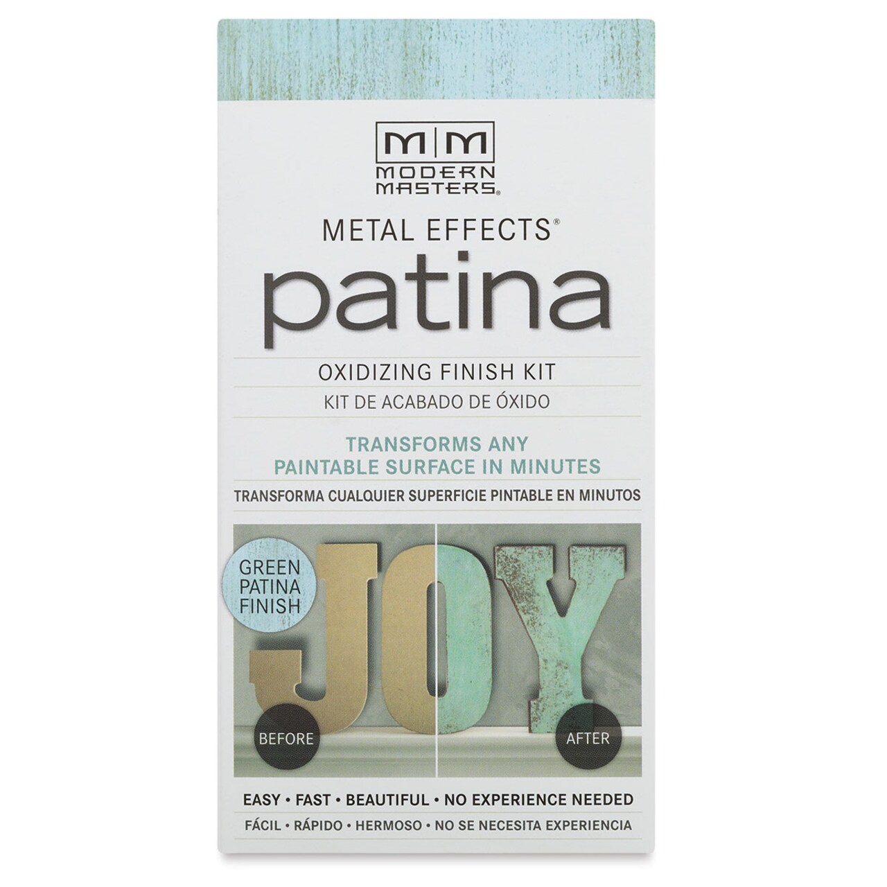 Metal Effects Patina Oxidizing Finish Kit, Green Patina